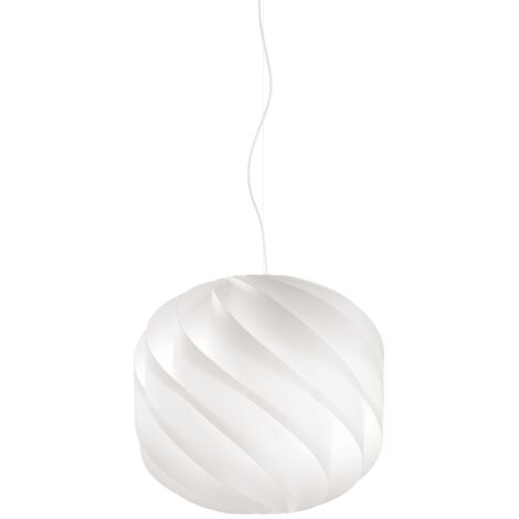 Sospensione Da Esterno Moderna Globe Polilux ® Bianco 1 Luce E27