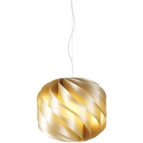 Sospensione Da Esterno Moderna Globe Polilux ® New Gold 1 Luce E27