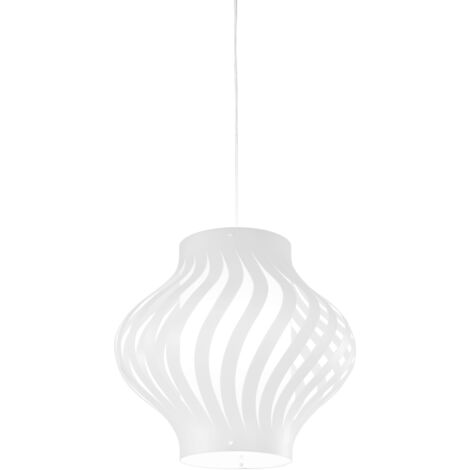 Sospensione Da Esterno Moderna Helios Polilux ® Bianco 1 Luce E27