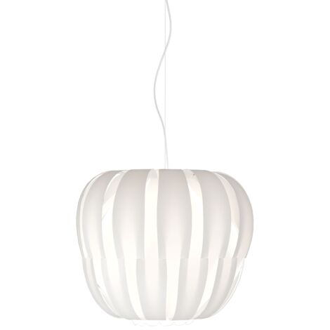 Sospensione Da Esterno Moderna Queen Polilux ® Bianco 1 Luce E27