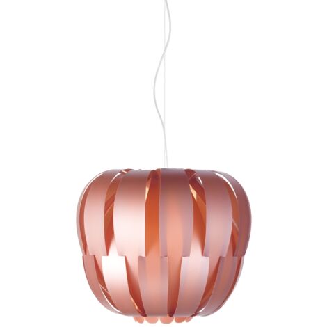 Sospensione Da Esterno Moderna Queen Polilux ® Pink Metal 1 Luce E27