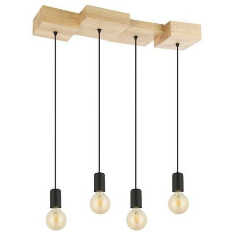 Sospensione eglo halkin e27 4x40w- 43799