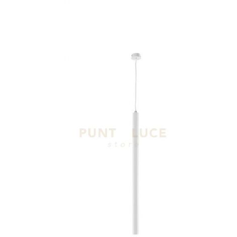 SOSPENSIONE EXAGON H.80CM D.3,5CM BIANCO LED 3000K 365LM 5W