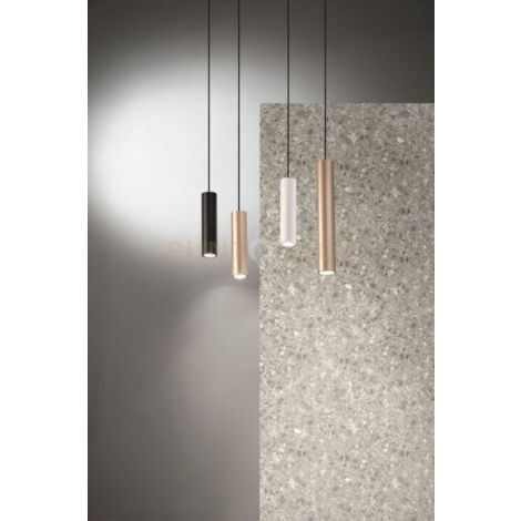 SOSPENSIONE FILO PICCOLA ORO  H.25CM D.5,5CM 1 LUCE ATTACCO GU10