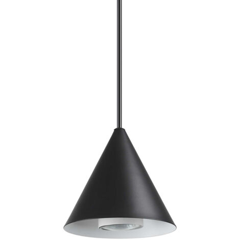 Sospensione Industrial A-Line Metallo Nero 1 Luce Gu10 7W 3000K Luce Calda
