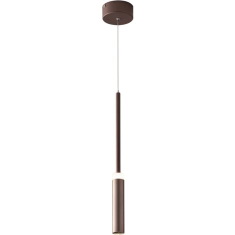 "Sospensione LED CANDLE in alluminio bronzo 7W 4000 K (luce naturale)"