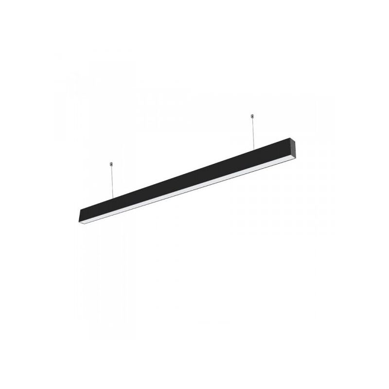 V-tac - Lampada Led Lineare a Sospensione Slim 120cm 40W Corpo Nero Neutro 4000K Allungabile Chip Samsung SKU-21374