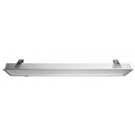 Sospensione LED grigia incassata LINEO 615 x 75 x 58 mm