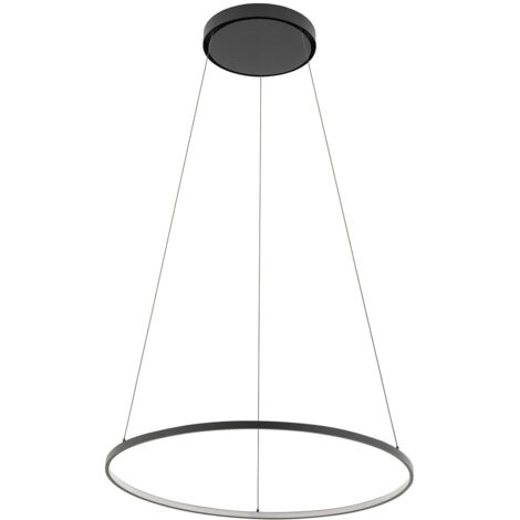 Sospensione LED Nowodvorski Circolo M nera Ø60 4000K