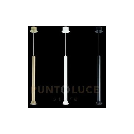 SOSPENSIONE LILA GRANDE ORO 1 LUCE ATTACCO GU10 D.6,6CM H.48CM