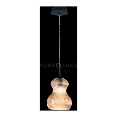 SOSPENSIONE MADAGASCAR 2 AMBRA D.16,5CM  BASE D'ATTACCO NON INCLUSA ACQUISTABILE SEPARATAMENTE ATTACCO E14