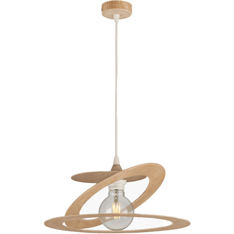 Sospensione Moderna 1 Luce Ferro Taglio Laser Oro Serie Geko