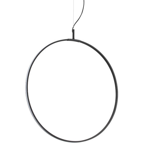 Sospensione Moderna Circus Metallo Nero Led 33W 3000K