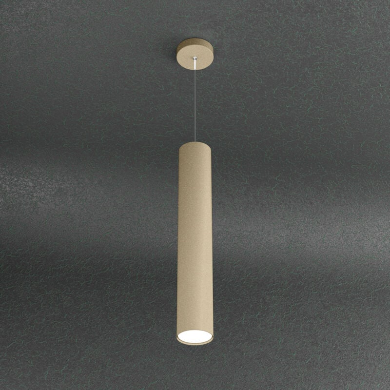 Sospensione Moderna Cloud Metallo Sabbia 1 Luce