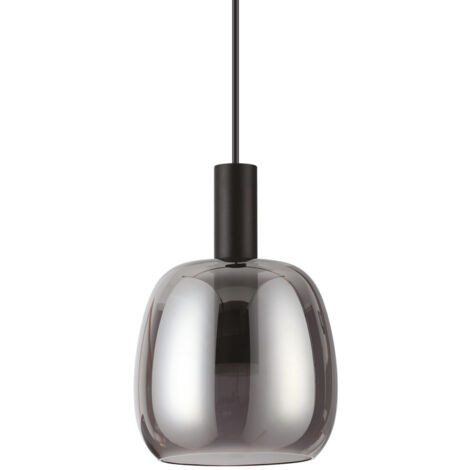 Sospensione Moderna Coco-1 Metallo Fumè Led 7W 3000K Luce Calda