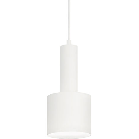Sospensione Moderna Holly Metallo Bianco 1 Luce E27