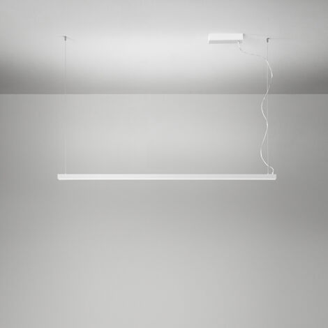 Sospensione Moderna Link Metallo Bianco Led 45W Dimmetabile Ip20