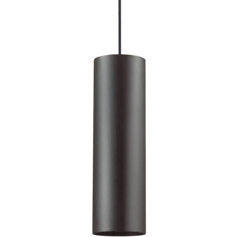 Sospensione Moderna Look Metallo Nero 1 Luce Gu10 10W 3000K Luce Calda