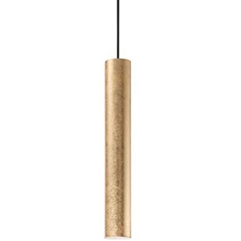 Sospensione Moderna Look Metallo Oro 1 Luce Gu10 7W 3000K Luce Calda