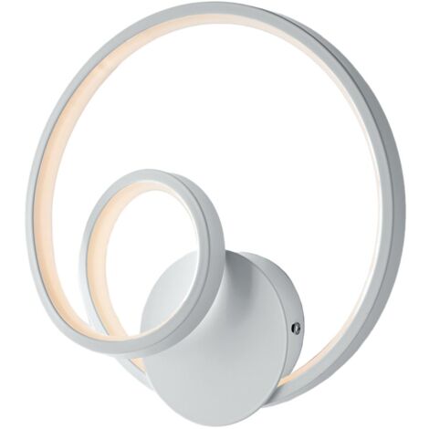 Sospensione Moderna Malena Con Led Integrato Metallo E Alluminio Bianco