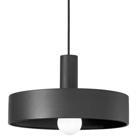 Sospensione Moderna Mix Up Metallo Nero 1 Luce E27