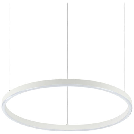 Sospensione Moderna Oracle Alluminio-Materie Plastiche Bianco Led 29W 3000K
