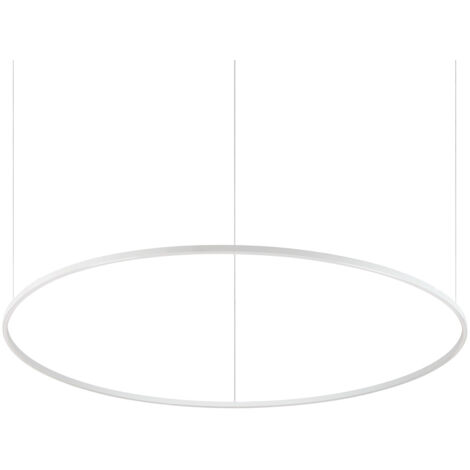 Sospensione Moderna Oracle Alluminio-Materie Plastiche Bianco Led 76W K Luce