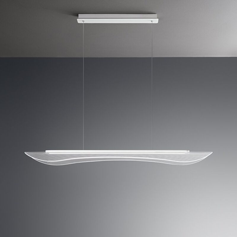 Sospensione Moderno Noa Bianco Led - Bianco