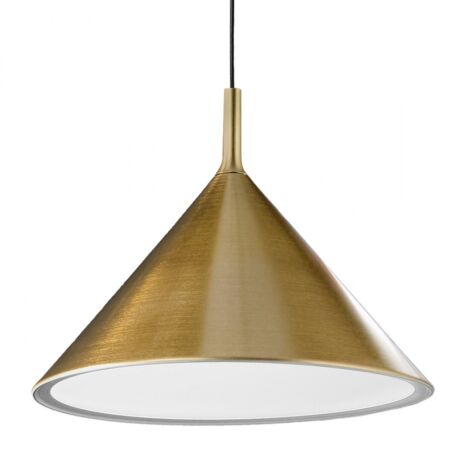 Sospensione ottone gea luce barbie sg e27 led alluminio lampada soffitto classica rustica