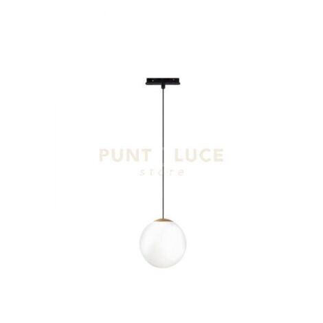 SOSPENSIONE PER BINARIO MAGNETICO E SFERA D.15CM ORO LED 3000K 624LM 8W