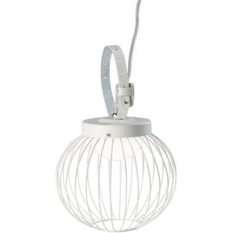 Sospensione portatile Cage Sovil 20W bianco