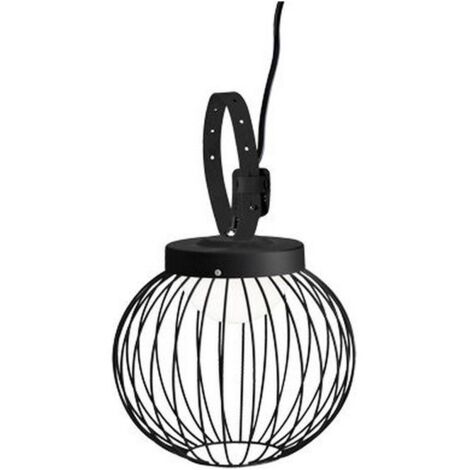 Sospensione portatile Cage Sovil 20W nero