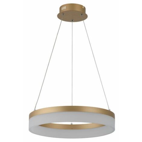 Sospensione Reality Cornelia anello oro Ø40 LED 24W 4000K