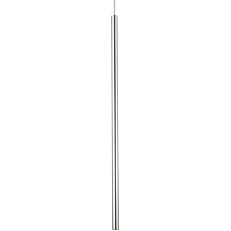 Sospensione Round Moderna Ultrathin Metallo Cromo Led 11,5W 3000K D100