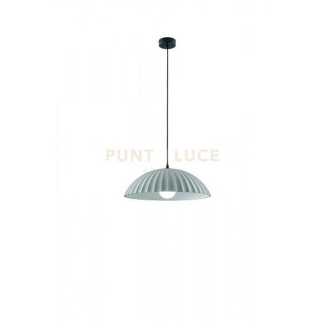 SOSPENSIONE RUSTIC EFFETTO CEMENTO CEMENTO 1 LUCE ATTACCO E27