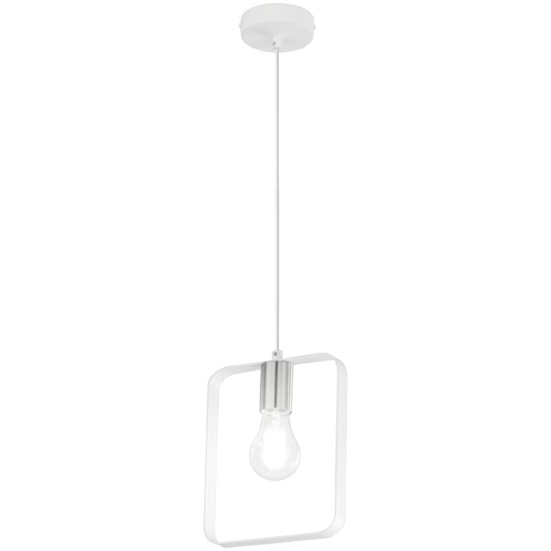 Sospensione smith Bianco in Metallo 1xE27cm