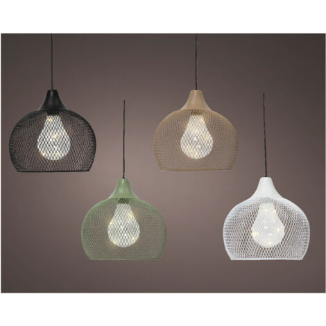 SOSPENSIONE SOLARE IRON D.19CM COLORATA