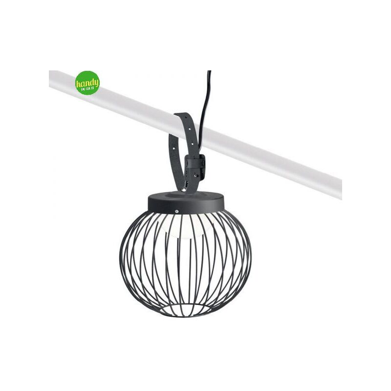 Image of Sovil - Sospensione portatile Cage 20W nero