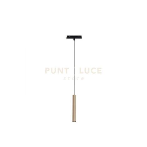 SOSPENSIONE TUBO/PICCOLA PER BINARIO MAGNETICO ORO LED 3000K 468LM 6W
