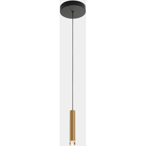 Sospensioni Candle XS 1 Body Surface LED 4.1 Bianco caldo - 2700K ON-OFF Ottone 154lm