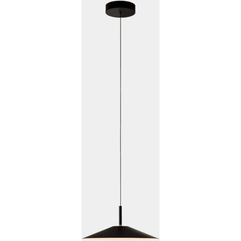 Sospensioni H Surface LED 27.7 Bianco caldo - 2700K ON-OFF Nero 1207lm