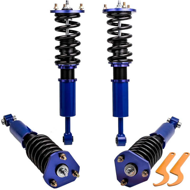 Image of Sospensioni Height Adjustable Coilover Absorber Shock per Lexus is Coil Spring