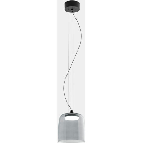 Sospensioni Levels 1 Body Ø220mm LED 19 SW 2700-3000-4000K PHASE CUT Nero 1255lm