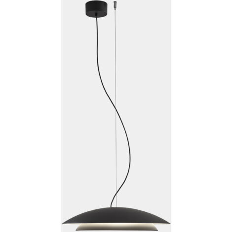 Sospensioni Noway Big LED 24.5 SW 2700-3000-4000K PHASE CUT Nero 813lm