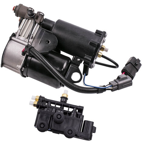 Sospensioni Pneumatiche Per Land Rover Discovery 4 Compressore + Valvola Blocco