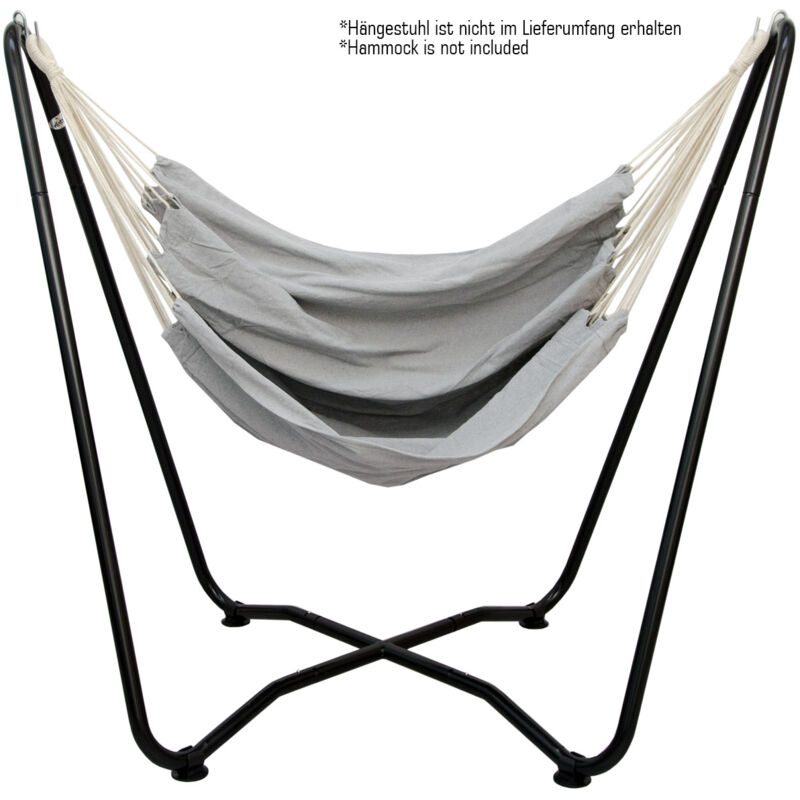 Nero Supporto per Sedia Sospesa Struttura in Acciaio per Uso Interno Esterno 115x115x170 cm Solo Telaio Sekey Sostegno per Sedia Sospesa capacit/à di Carico Max 150 kg
