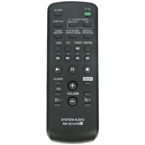 Sostituisci il telecomando -SCU37B per il sistema di componenti Mini HI-FI -SH2000 -BX3 -BX30R HCD-CBX3 MHC-EX600