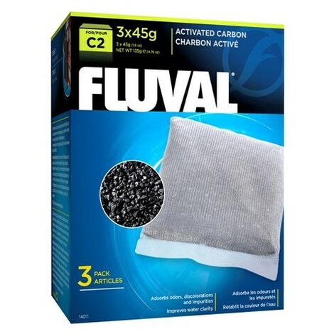 Sostituzione del carbonio attivo fluvale C2 per filtro dell'acquario