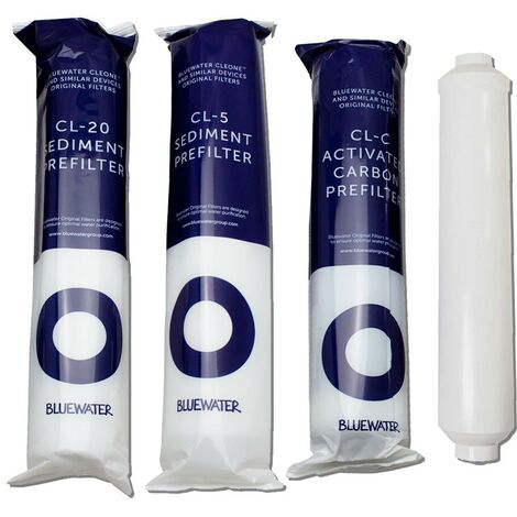 Sostituzione del filtro per l'osmosi inversa Kuna Water Cleone, Bluewater