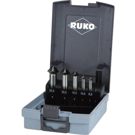 Sostituzione per punte da trapano a cono DIN 335 90° ULTIMATECUT 6,3-25,0mm HSSE-Co 5 RUnaTEC set da 5 pezzi